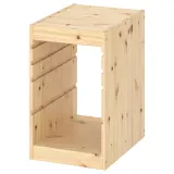 IKEA TROFAST (ИКЕА ТРУФАСТ) — Рама, светлая сосна, белая морилка 32x44x52 см — фото 1