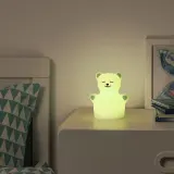 IKEA TÖVÄDER (ИКЕА ТЁВЭДЕР) — Ночник LED, медвежонок, на батарейках — фото 2