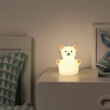 IKEA TÖVÄDER (ИКЕА ТЁВЭДЕР) — Ночник LED, медвежонок, на батарейках — фото 4