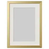 IKEA LOMVIKEN (ИКЕА ЛОМВИКЕН) — Рамка, золотистый цвет 13x18 см — фото 1