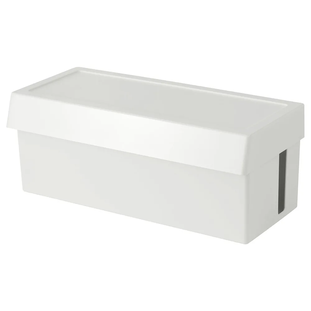IKEA SÄTTING (ИКЕА СЭТТИНГ) — Контейнер для кабелей с крышкой