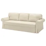 IKEA VRETSTORP (ИКЕА ВРЕТСТОРП) — Чехол на диван-кровать 3-местный, Kilanda светло-бежевый — фото 2