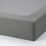 IKEA LYNGÖR (ИКЕА ЛИНГЁР) — Чехол, темно-серый 140х200 см — фото 2