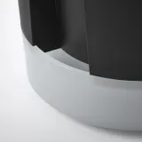 IKEA VÅRDTRÄD (ИКЕА ВОРДТРЭД) — Кашпо с автополивом, для дома/улицы прозрачный/антрацит 15 см — фото 3