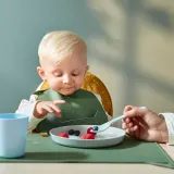 IKEA GULDVÄVARE (ИКЕА ГУЛДВЭВАРЕ) — Слюнявник, зелёный — фото 2