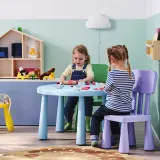 IKEA MAMMUT (ИКЕА МАММУТ) — Стульчик детский, для дома и улицы/сиреневый — фото 2