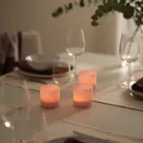 IKEA VINDSTILLA (ИКЕА ВИНДСТИЛЛА) — Подсвечник для чайных свечей, розовый 7 см — фото 2