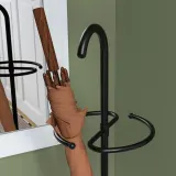 IKEA NIPÅSEN (ИКЕА НИПОСЕН) — Подставка для зонтов, чёрная 76 см — фото 3