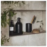 IKEA GANSJÖN (ИКЕА ГАНШЁН) — Комплект для ванной, 3 шт., чёрный — фото 5