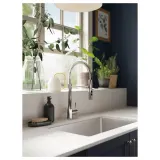IKEA GANSJÖN (ИКЕА ГАНШЁН) — Комплект для ванной, 3 шт., чёрный — фото 7