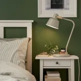 IKEA SJÖMAKT (ИКЕА ШЁМАКТ) — Лампа настольная, бежевая/ясень — фото 4
