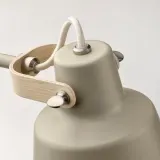 IKEA SJÖMAKT (ИКЕА ШЁМАКТ) — Лампа настольная, бежевая/ясень — фото 6