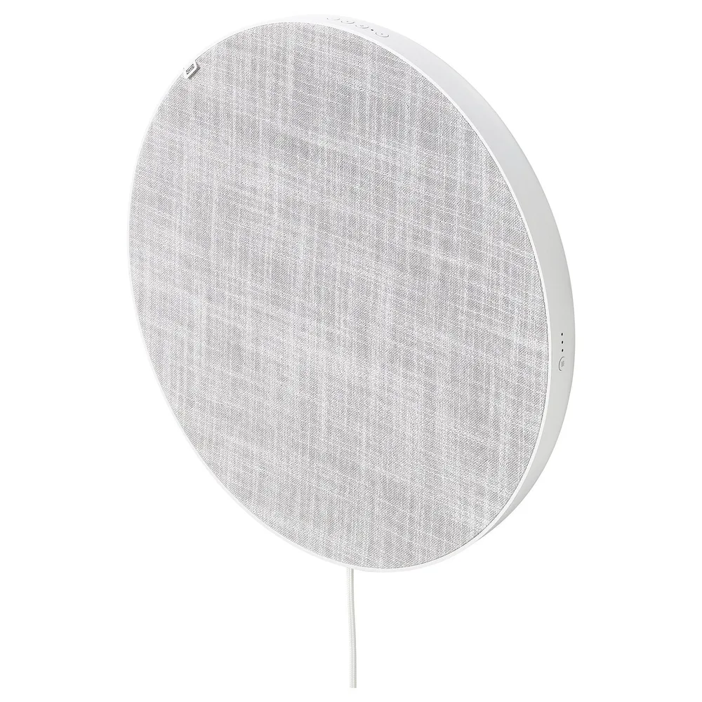 IKEA SOLSKYDD (ИКЕА СОЛСКИДД) — Bluetooth-колонка, белая 45 см