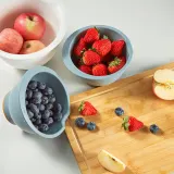 IKEA PONNYFISK (ИКЕА ПОННИФИСК) — Миска для смешивания, светло-серо-голубая 1 л — фото 5