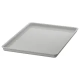IKEA KUGGIS (ИКЕА КУГГИС) — Крышка, светло-серая 18x26 см — фото 1