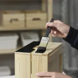 IKEA TRIXIG (ИКЕА ТРИКСИГ) — Краска, чёрная 125 мл — фото 3