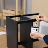 IKEA TRIXIG (ИКЕА ТРИКСИГ) — Краска, чёрная 125 мл — фото 4
