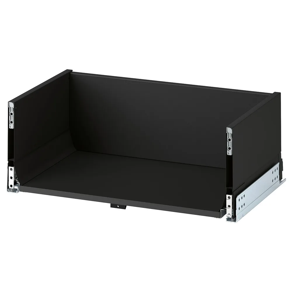 IKEA KNIVSHULT (ИКЕА КНИВСХУЛТ) — Ящик высокий, тёмно-серый 60x37 см