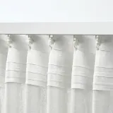 IKEA STOCKHOLM (ИКЕА СТОКХОЛМ) — 2025 Тюль, 1 шт., кремовый/на тесьме 300x300 см — фото 3