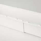 IKEA KACKLA (ИКЕА КАКЛА) — Раздвижной контейнер, белый 25-38x9 см — фото 3