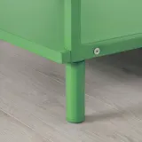 IKEA LÄTTHET (ИКЕА ЛЭТТХЕТ) — Ножка, зелёная/металл 11 см — фото 2