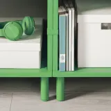 IKEA LÄTTHET (ИКЕА ЛЭТТХЕТ) — Ножка, зелёная/металл 11 см — фото 3