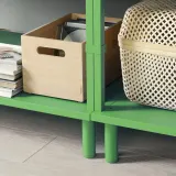 IKEA LÄTTHET (ИКЕА ЛЭТТХЕТ) — Ножка, зелёная/металл 11 см — фото 5