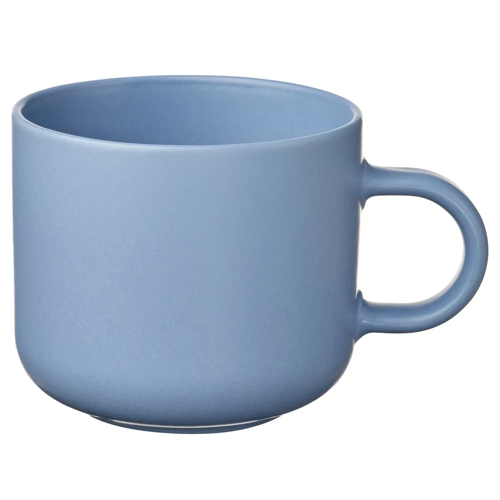 IKEA TOBISFISK (ИКЕА ТОБИСФИСК) — Кружка, синяя/фиолетовая 50 cl