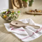 IKEA SKALLKNEKT (ИКЕА СКАЛЛКНЕКТ) — Приборы для салата, 2 шт., массив берёзы — фото 4