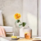 IKEA SMYCKA (ИКЕА СМЙСКА) — Искусственный цветок, хризантема/оранжевый 55 см — фото 2