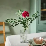 IKEA SMYCKA (ИКЕА СМЙСКА) — Искусственный цветок, для дома и улицы, хризантема/тёмно-розовый 55 см — фото 3