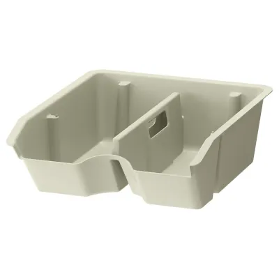 IKEA SORTERA (ИКЕА СОРТЕРА) — Вкладыш с отделениями, бежевый 38x45x14 см