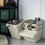 IKEA SORTERA (ИКЕА СОРТЕРА) — Вкладыш с отделениями, бежевый 38x45x14 см — фото 3