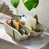 IKEA SORTERA (ИКЕА СОРТЕРА) — Вкладыш с отделениями, бежевый 38x45x14 см — фото 5