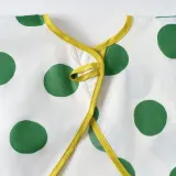 IKEA KLADDIG (ИКЕА КЛАДДИГ) — Слюнявчик, белый/зелёный — фото 6