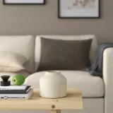 IKEA BLODBJÖRK (ИКЕА БЛОДБЙЁРК) — Ваза, бежевая 16 см — фото 4