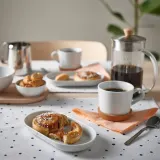IKEA 365+ (ИКЕА 365+) — Блюдо, белое 20x11 см — фото 2