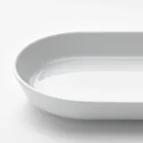 IKEA 365+ (ИКЕА 365+) — Блюдо, белое 20x11 см — фото 4