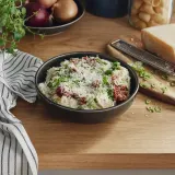 IKEA GLADELIG (ИКЕА ГЛАДЕЛИГ) — Форма для запекания, тёмно-серая 20 см — фото 3