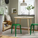 IKEA KYRRE (ИКЕА КИРРЕ) — Табурет, зелёный — фото 2