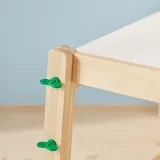 IKEA FLISAT (ИКЕА ФЛИСАТ) — Скамья детская, регулировка высоты/зелёная — фото 6
