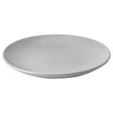 IKEA FÄRGKLAR (ИКЕА ФЭРГКЛАР) — Тарелка десертная, матовая светло-серая 20 см — фото 1