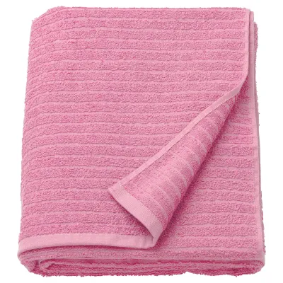 IKEA VÅGSJÖN (ИКЕА ВОГШЁН) — Полотенце банное, розовое 100x150 см
