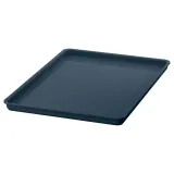 IKEA KUGGIS (ИКЕА КУГГИС) — Крышка, чёрно-синяя 18x26 см — фото 1