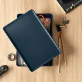 IKEA KUGGIS (ИКЕА КУГГИС) — Крышка, чёрно-синяя 18x26 см — фото 2