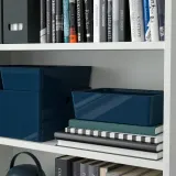 IKEA KUGGIS (ИКЕА КУГГИС) — Крышка, чёрно-синяя 18x26 см — фото 5