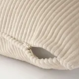 IKEA ÅSVEIG (ИКЕА ОСВЕИГ) — Наволочка декоративная, светло-бежевая 50х50 см — фото 3
