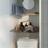 IKEA VISSLAÅN (ИКЕА ВИССЛАОН) — Полка подвесная, серая 36х31 см — фото 2