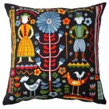 IKEA TRATTKAKTUS (ИКЕА ТРАТТКАКТУС) — Наволочка декоративная, разноцветная 50x50 см — фото 1