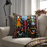 IKEA TRATTKAKTUS (ИКЕА ТРАТТКАКТУС) — Наволочка декоративная, разноцветная 50x50 см — фото 2